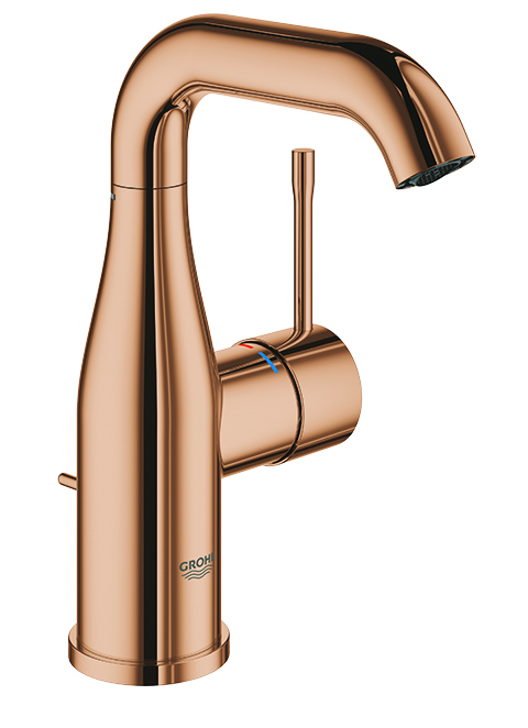 Robinet de salle de bains or ou cuivre chez Grandbains