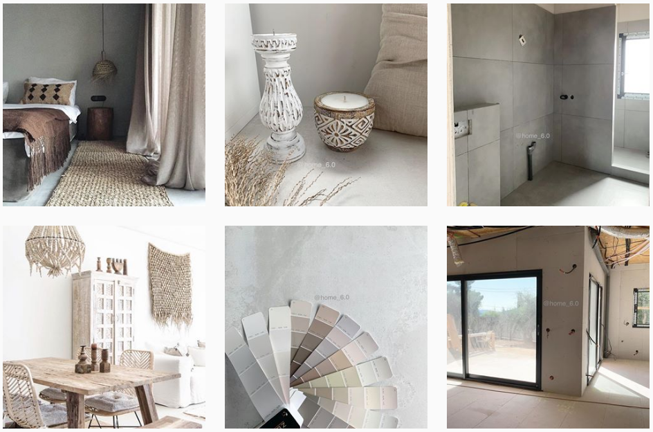 Quelques images de l'instagram slow deco @Home_6.0