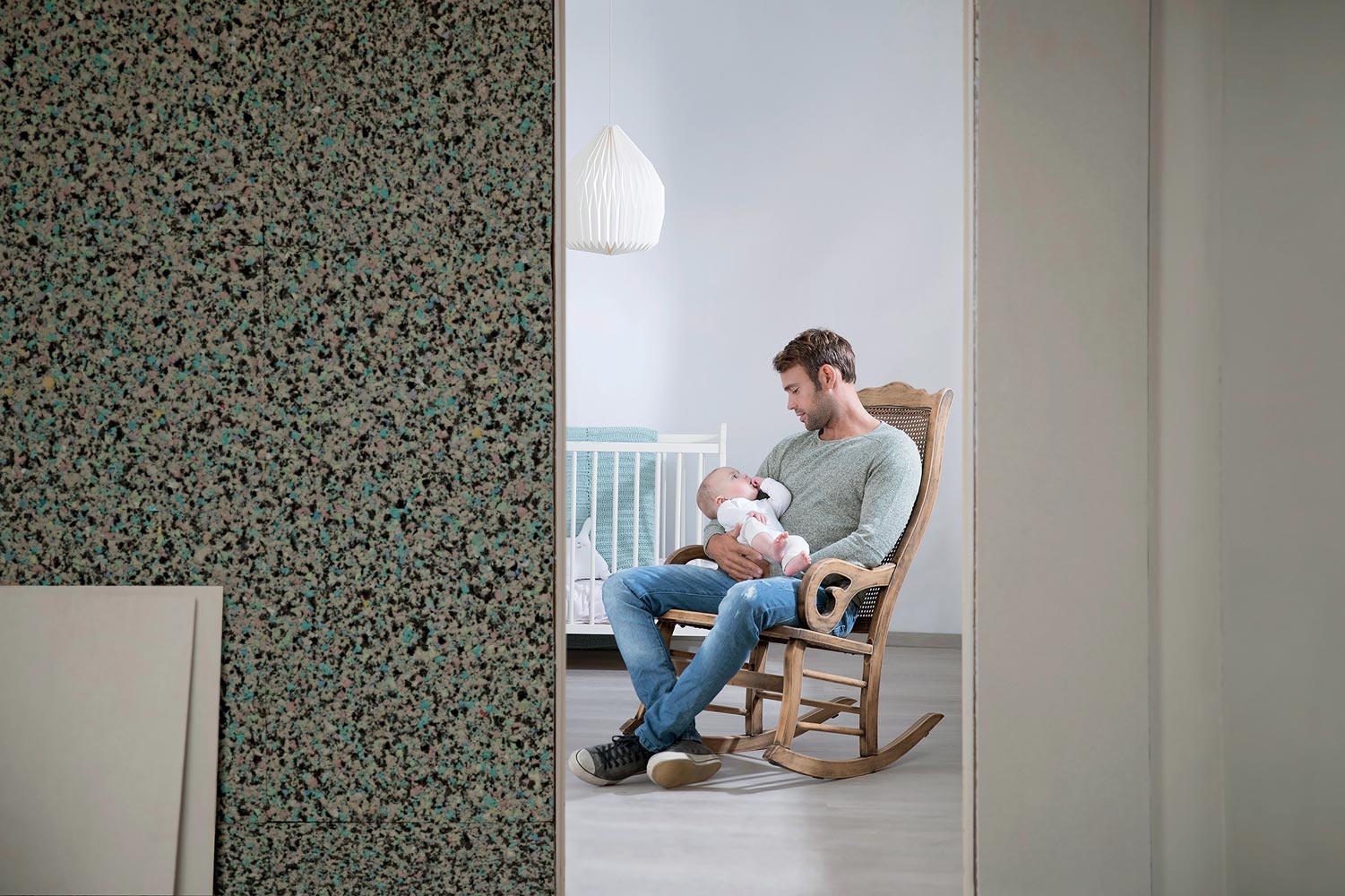 un isolant acoustique fabriqué à partir de matelas recyclés